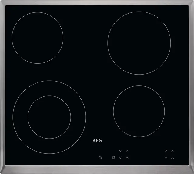AEG keramisk platetopp HK624010XB integrert
